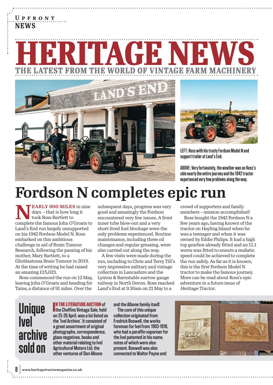 Classic Tractor Preview Pages