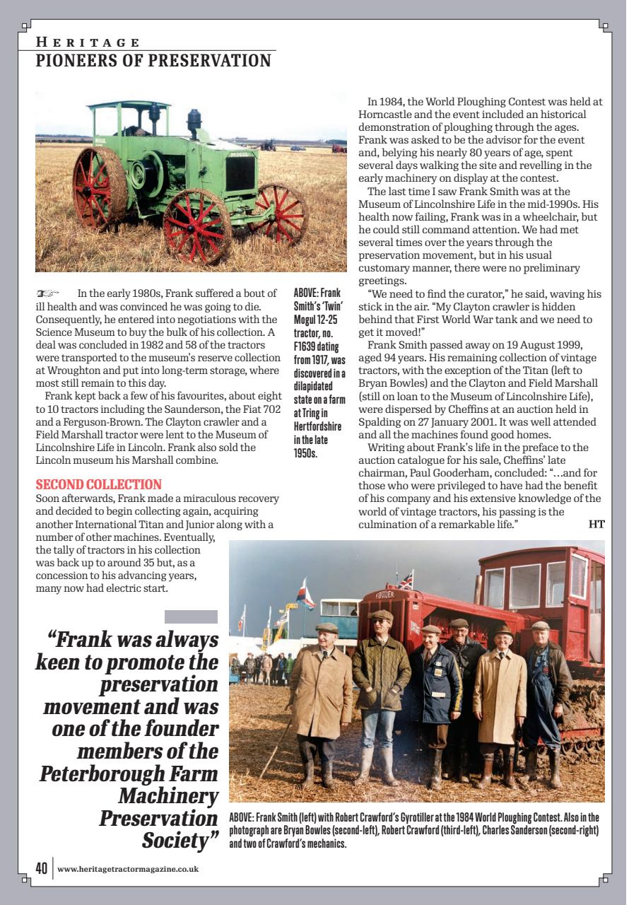 Classic Tractor Preview Pages