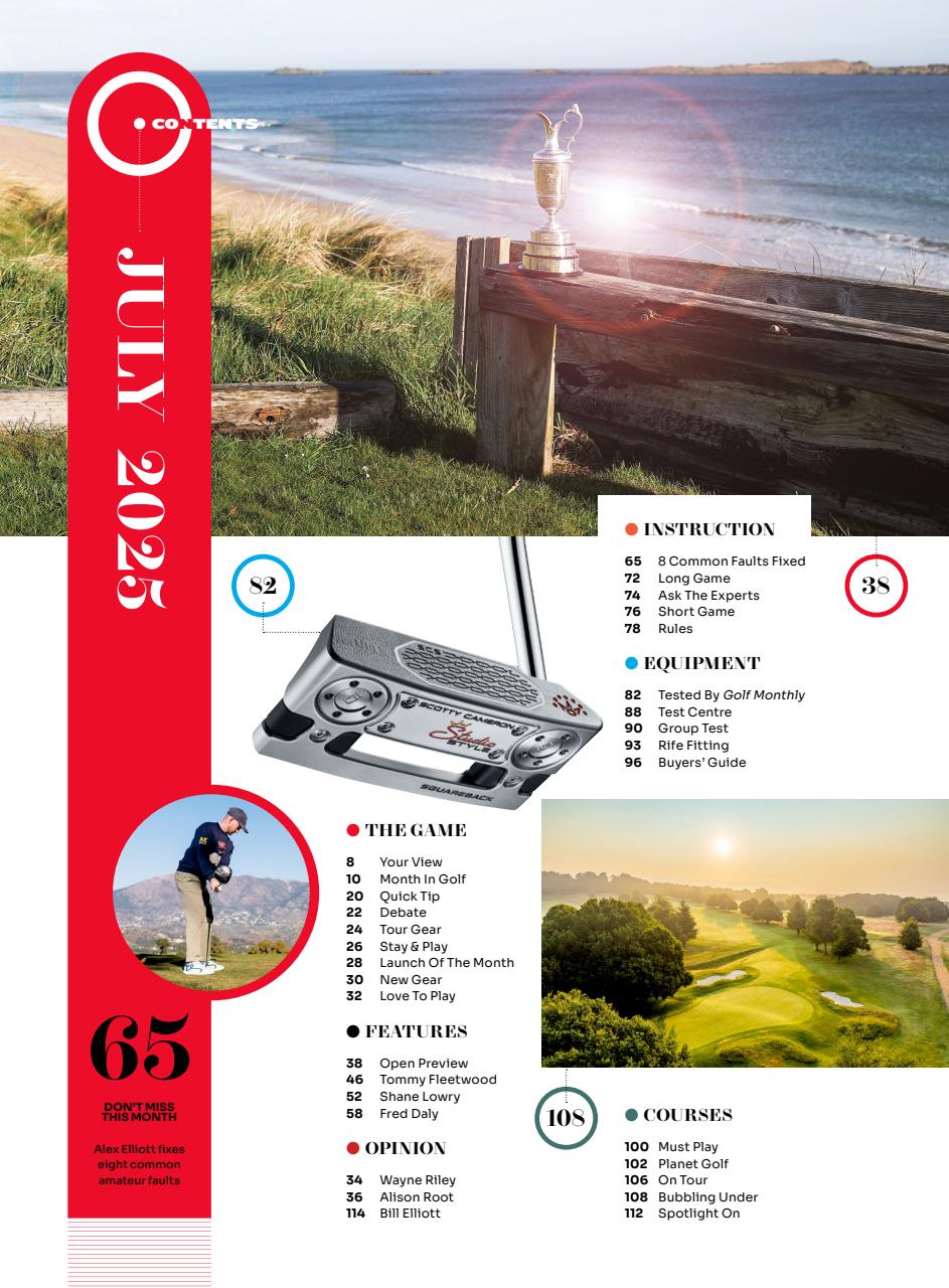 Golf Monthly Preview Pages