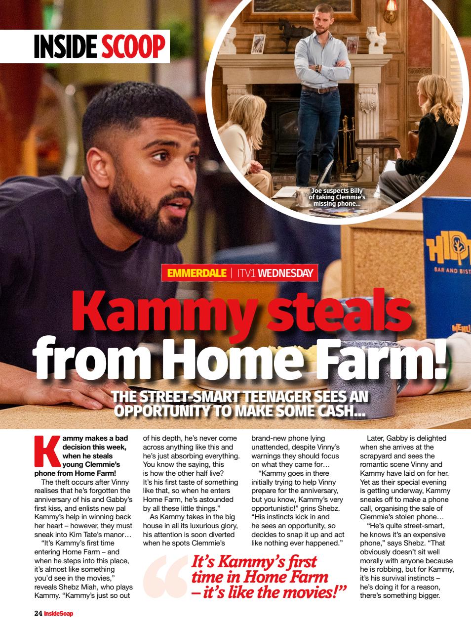 Inside Soap Preview Pages