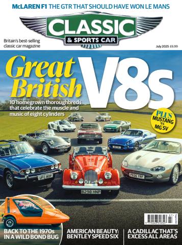 Classic & Sports Car issue Jul-25