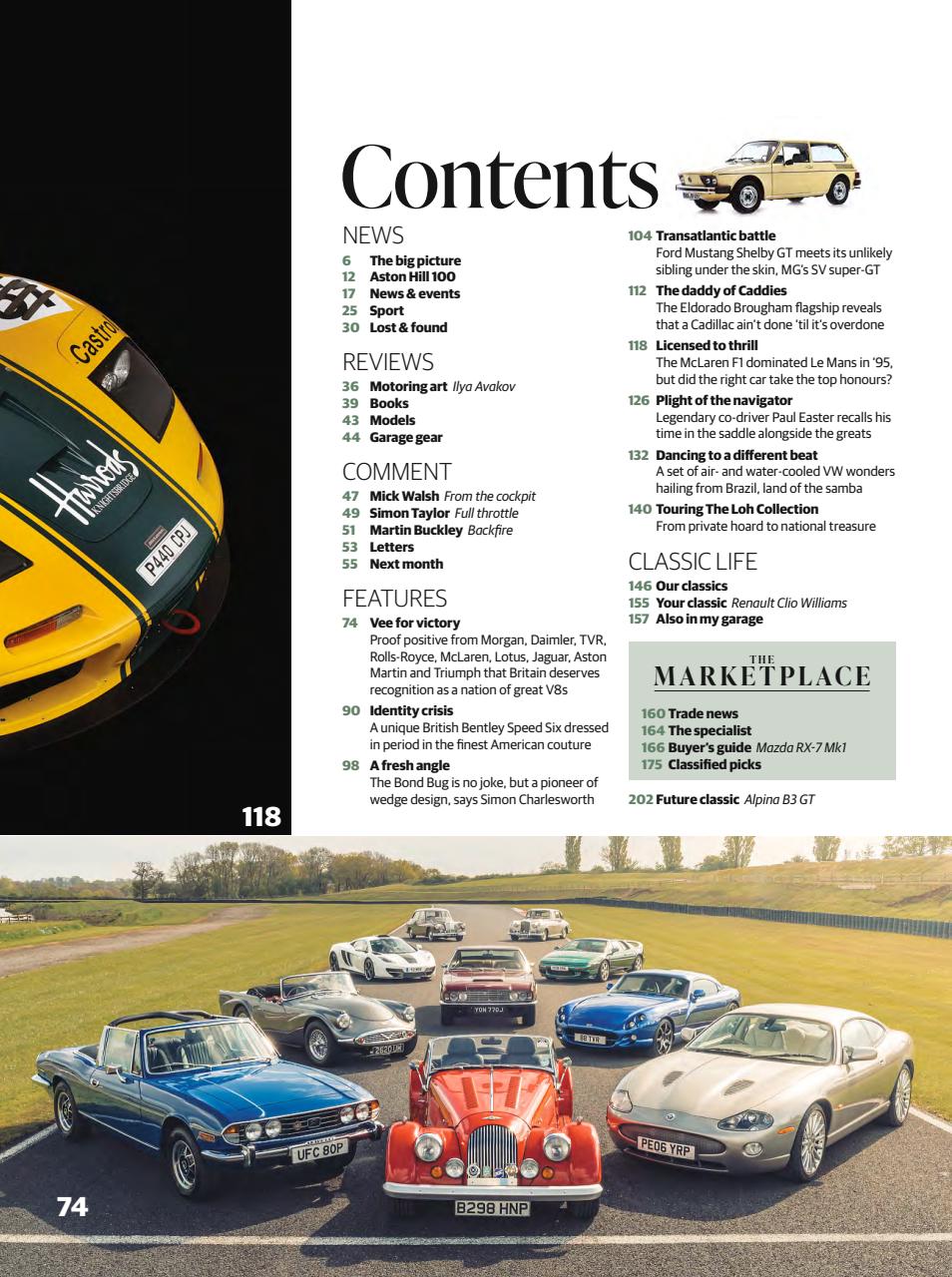 Classic & Sports Car Preview Pages