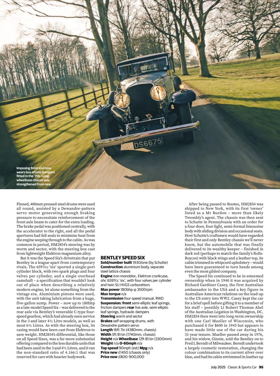 Classic & Sports Car Preview Pages