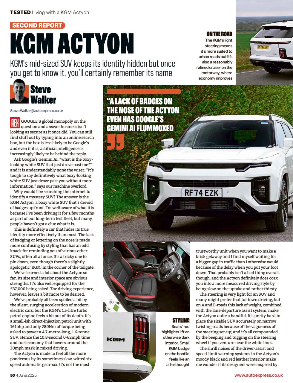 Auto Express Preview Pages
