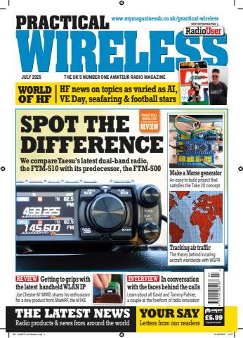 Practical Wireless issue July 2025