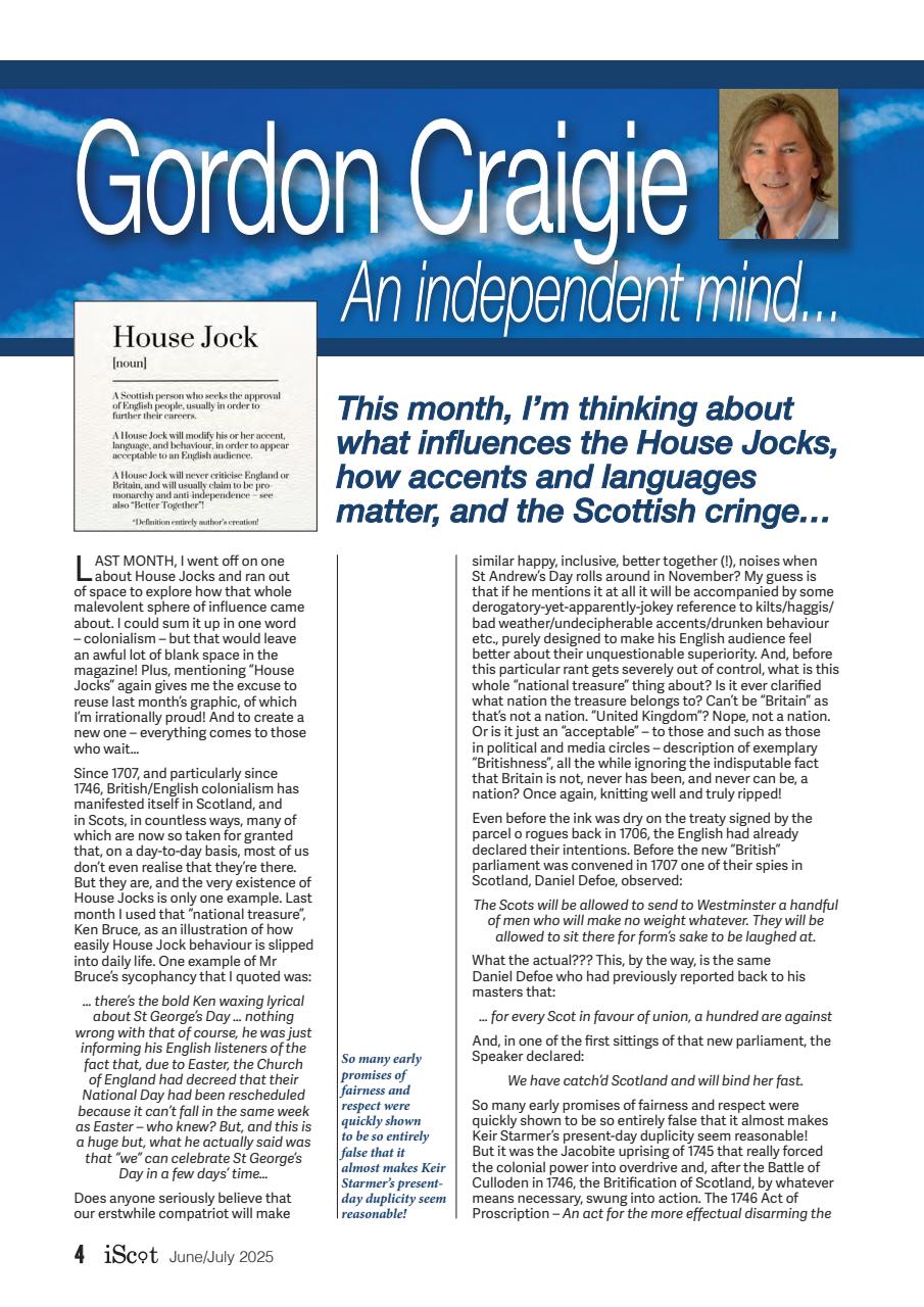 iScot Magazine Preview Pages