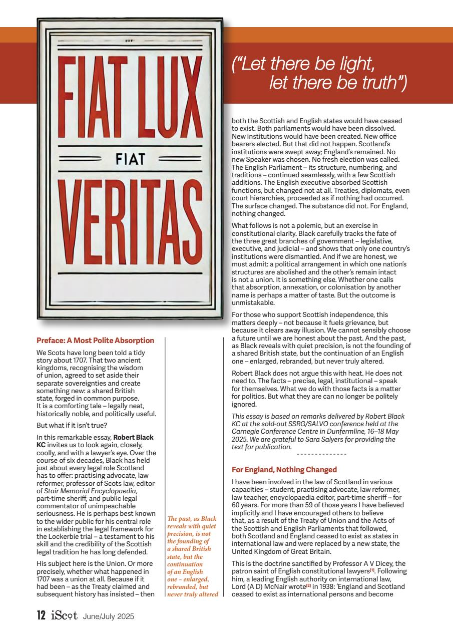 iScot Magazine Preview Pages