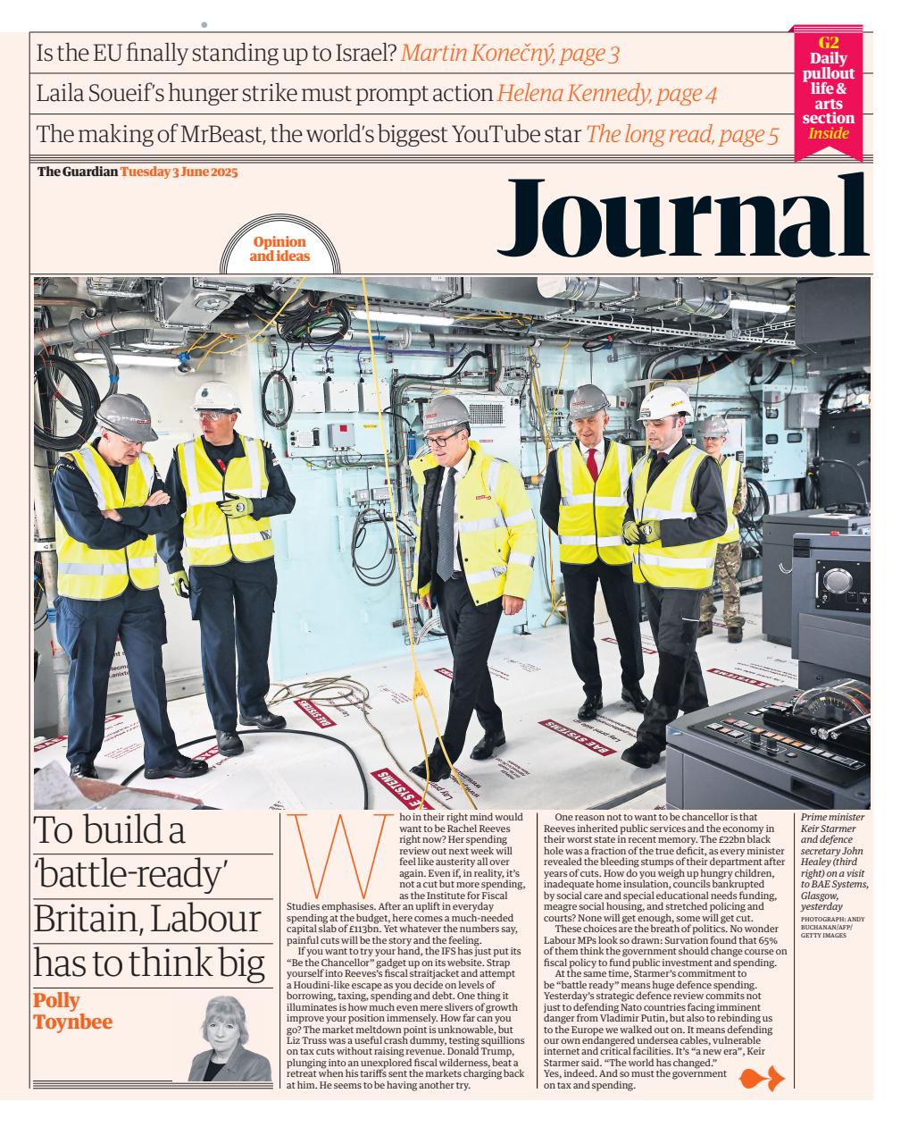 The Guardian Newspaper Preview Pages