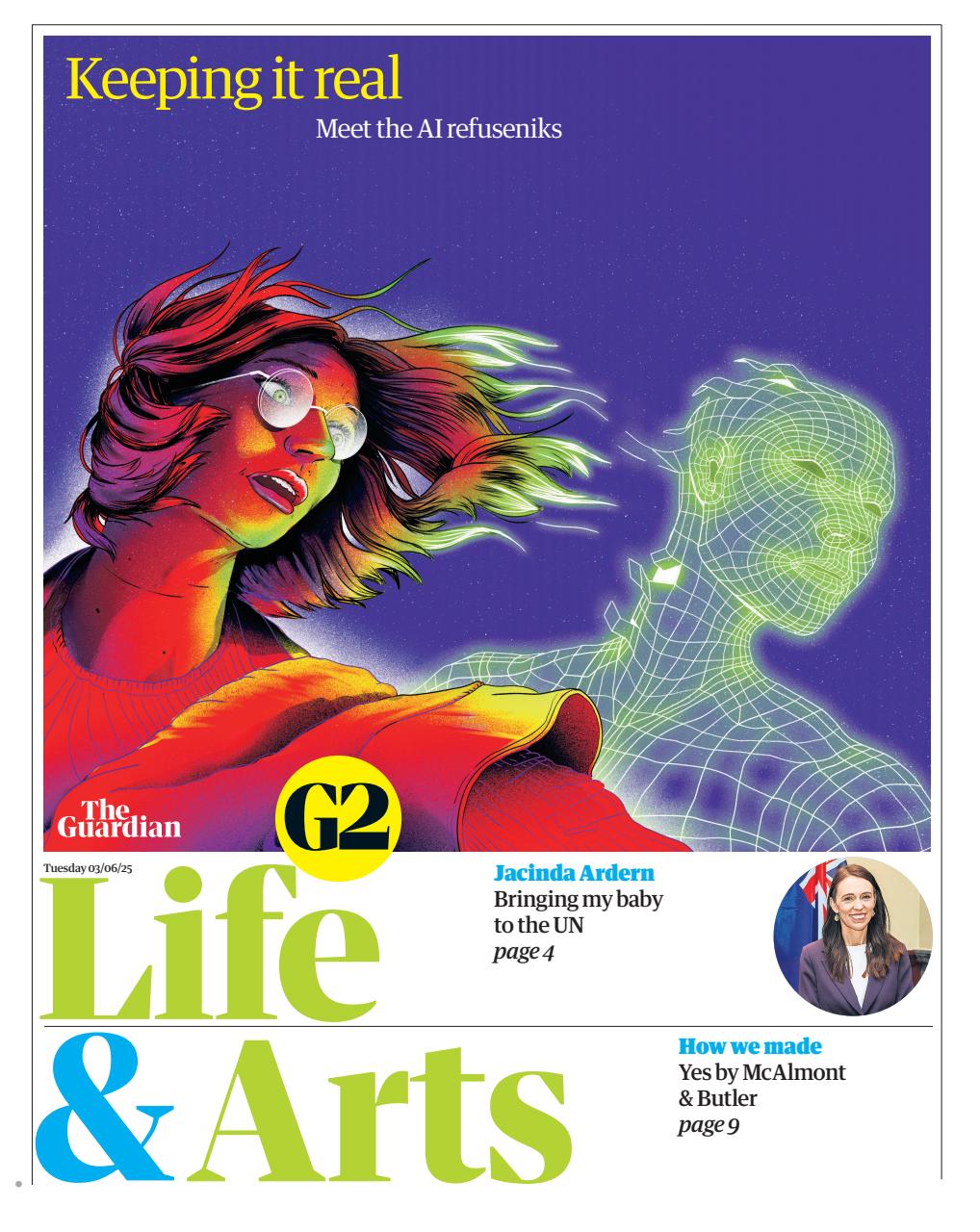 The Guardian Newspaper Preview Pages