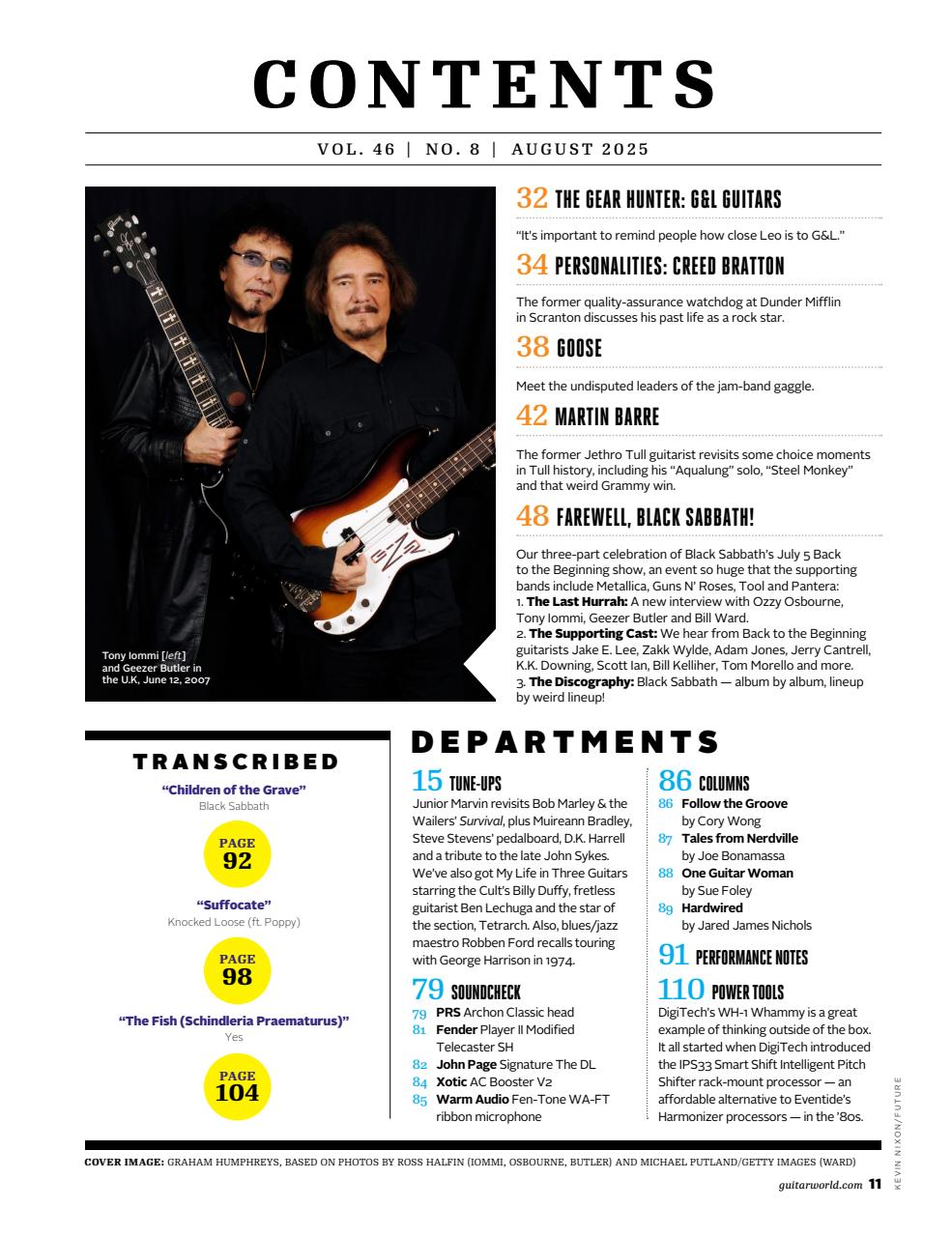 Guitar World Preview Pages