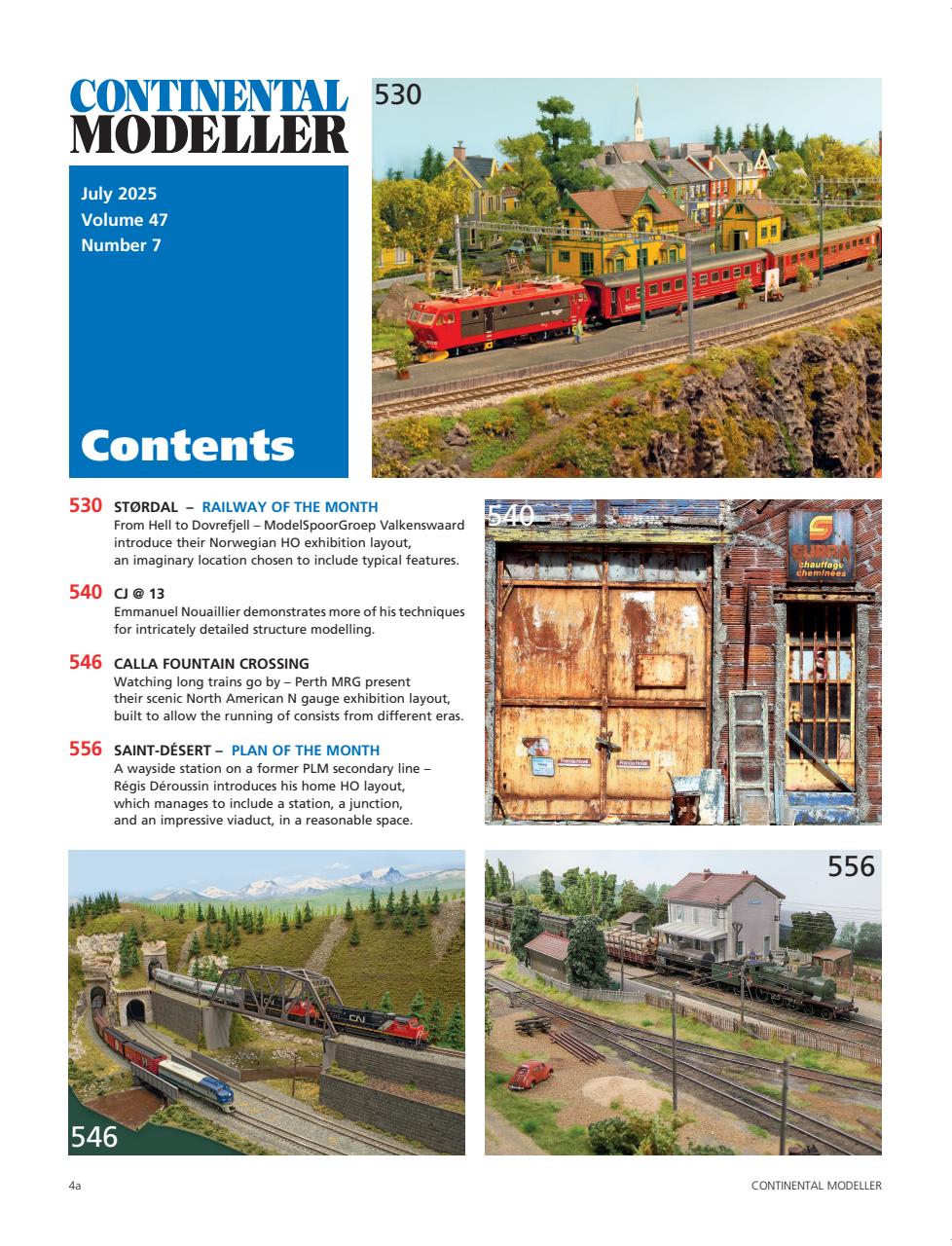 Continental Modeller Preview Pages
