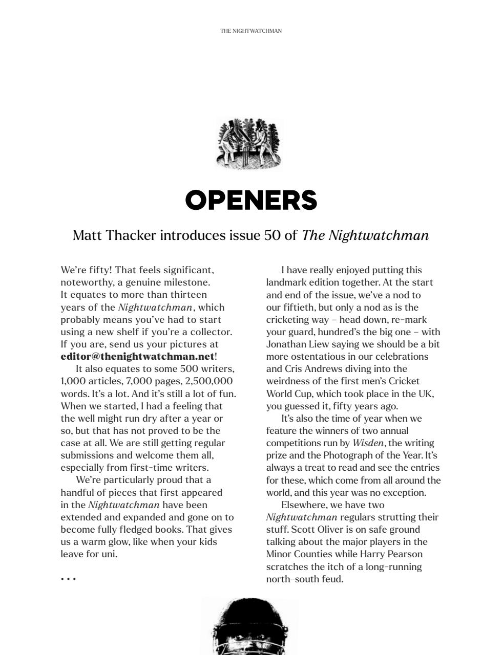 The Nightwatchman Preview Pages