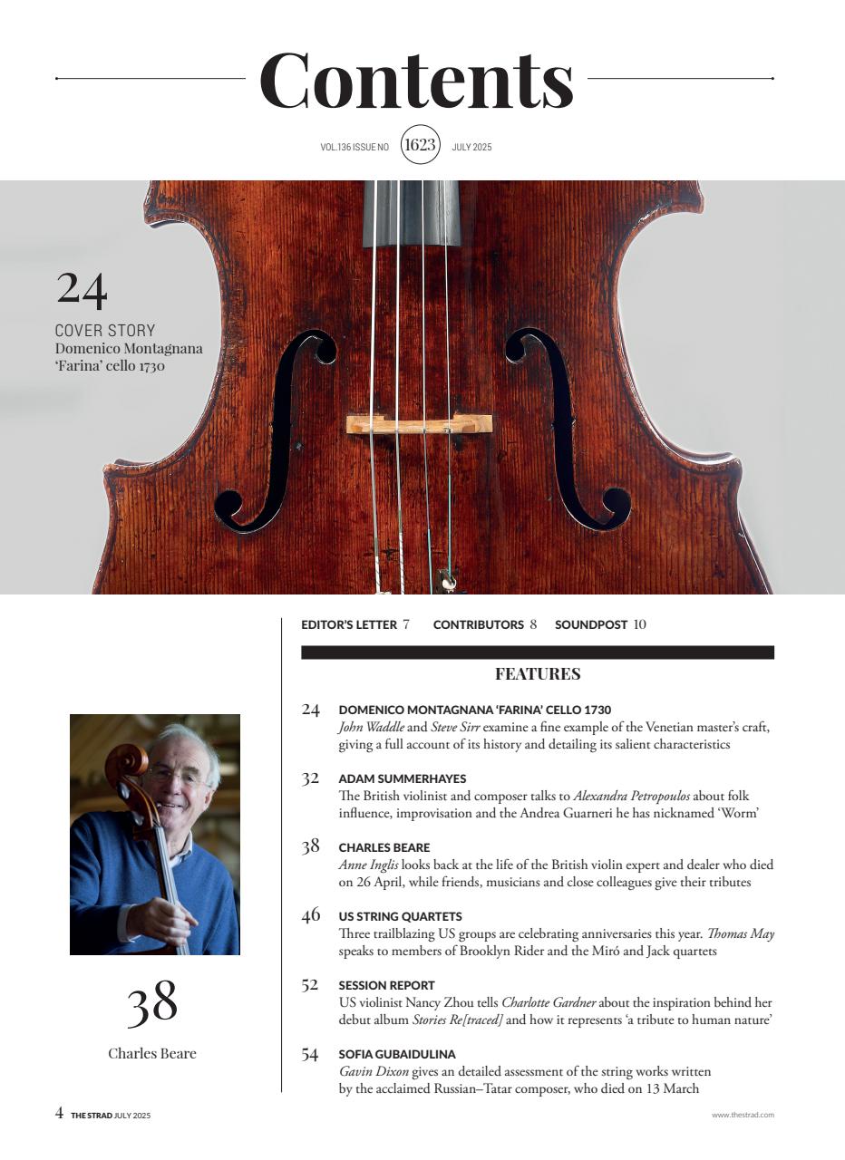 The Strad Preview Pages