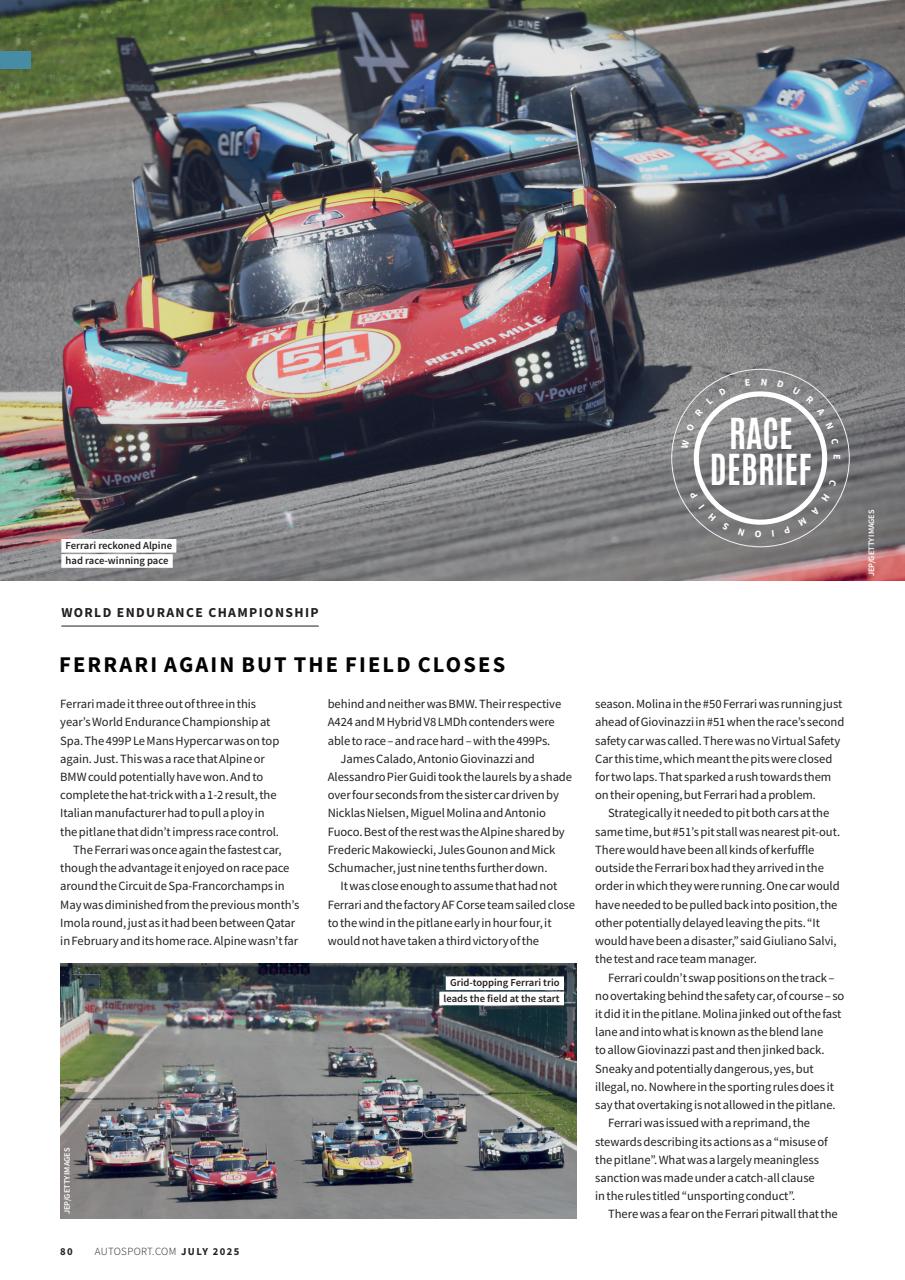 Autosport Preview Pages