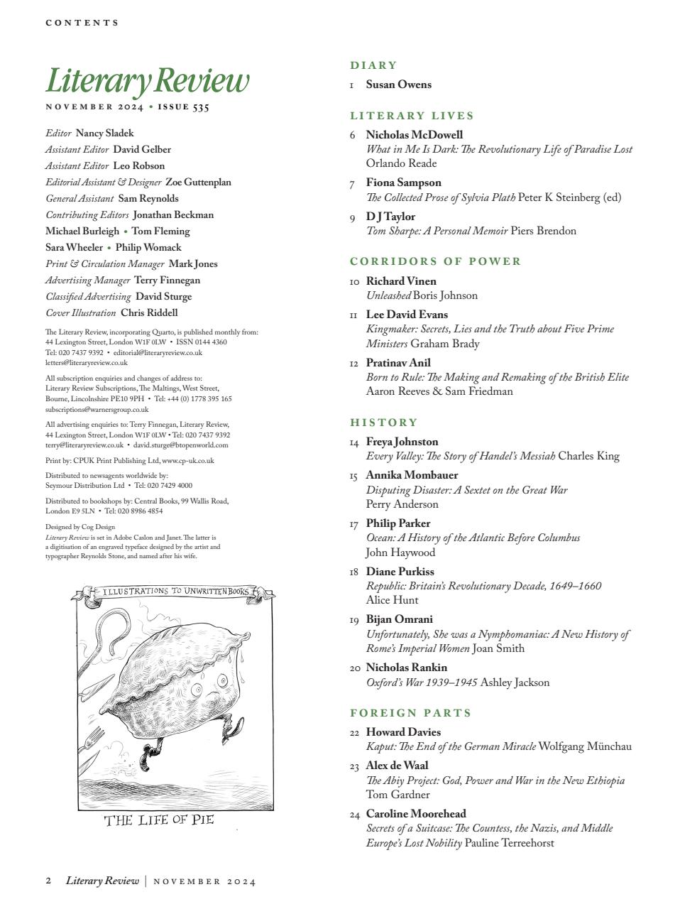 Literary Review Preview Pages