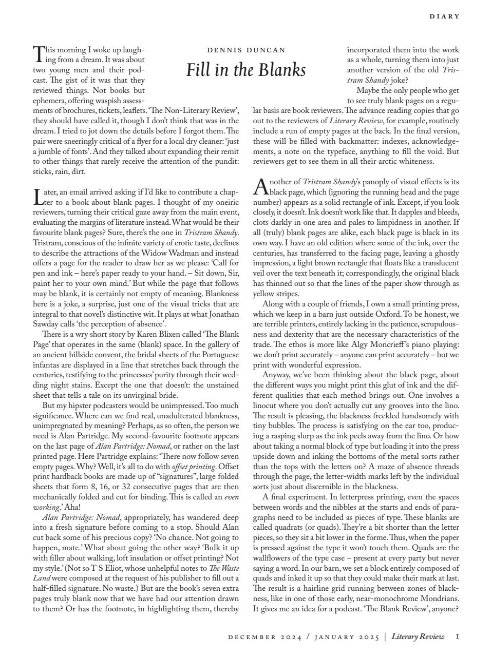 Literary Review Preview Pages