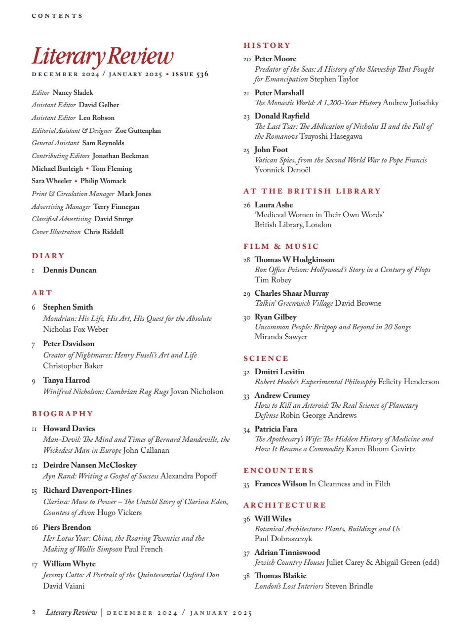 Literary Review Preview Pages