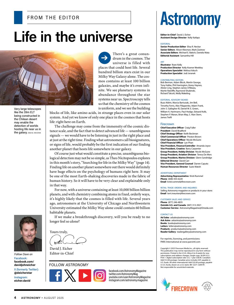 Astronomy Preview Pages