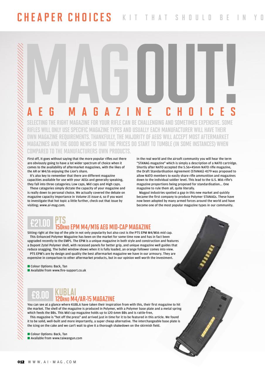 Airsoft International Preview Pages