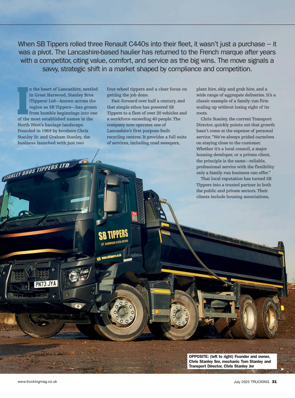 Trucking Magazine Preview Pages