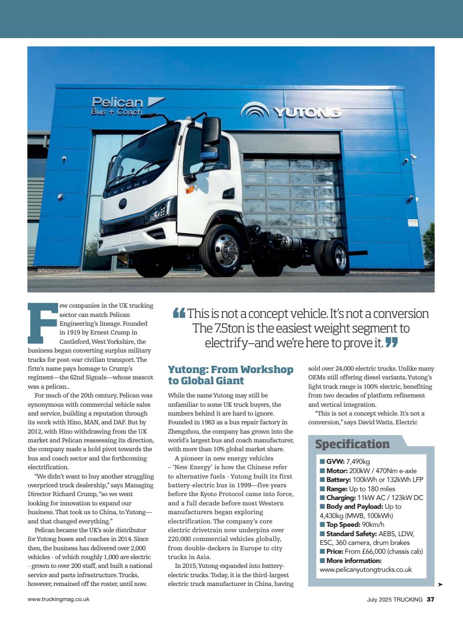 Trucking Magazine Preview Pages