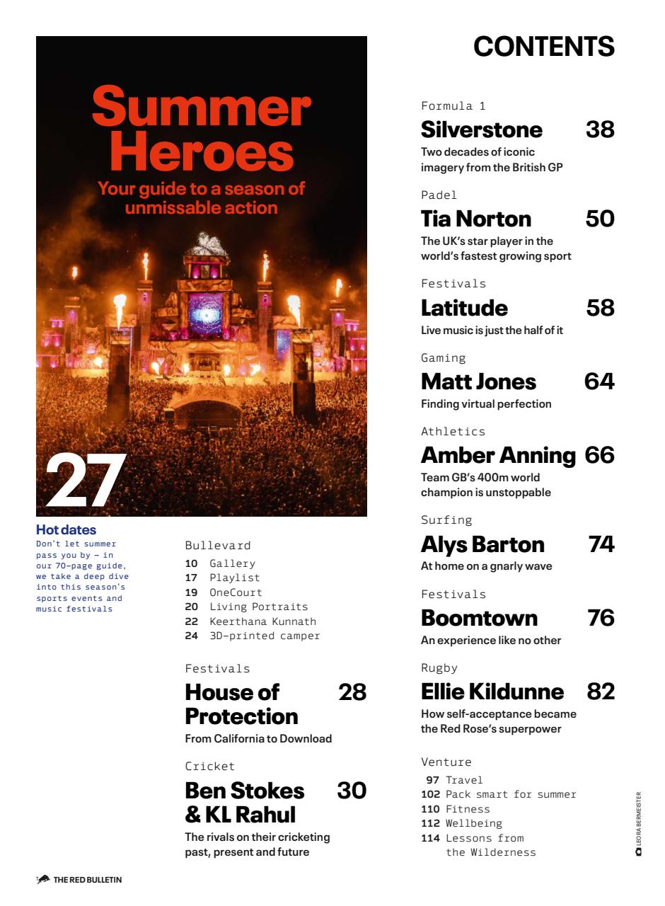 The Red Bulletin UK Edition Preview Pages