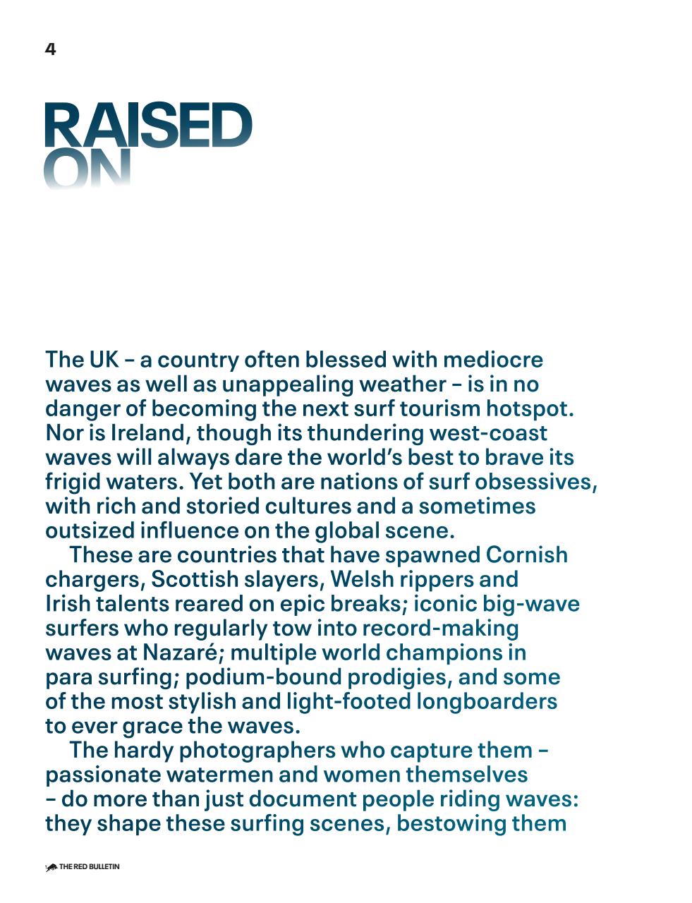 The Red Bulletin UK Edition Preview Pages