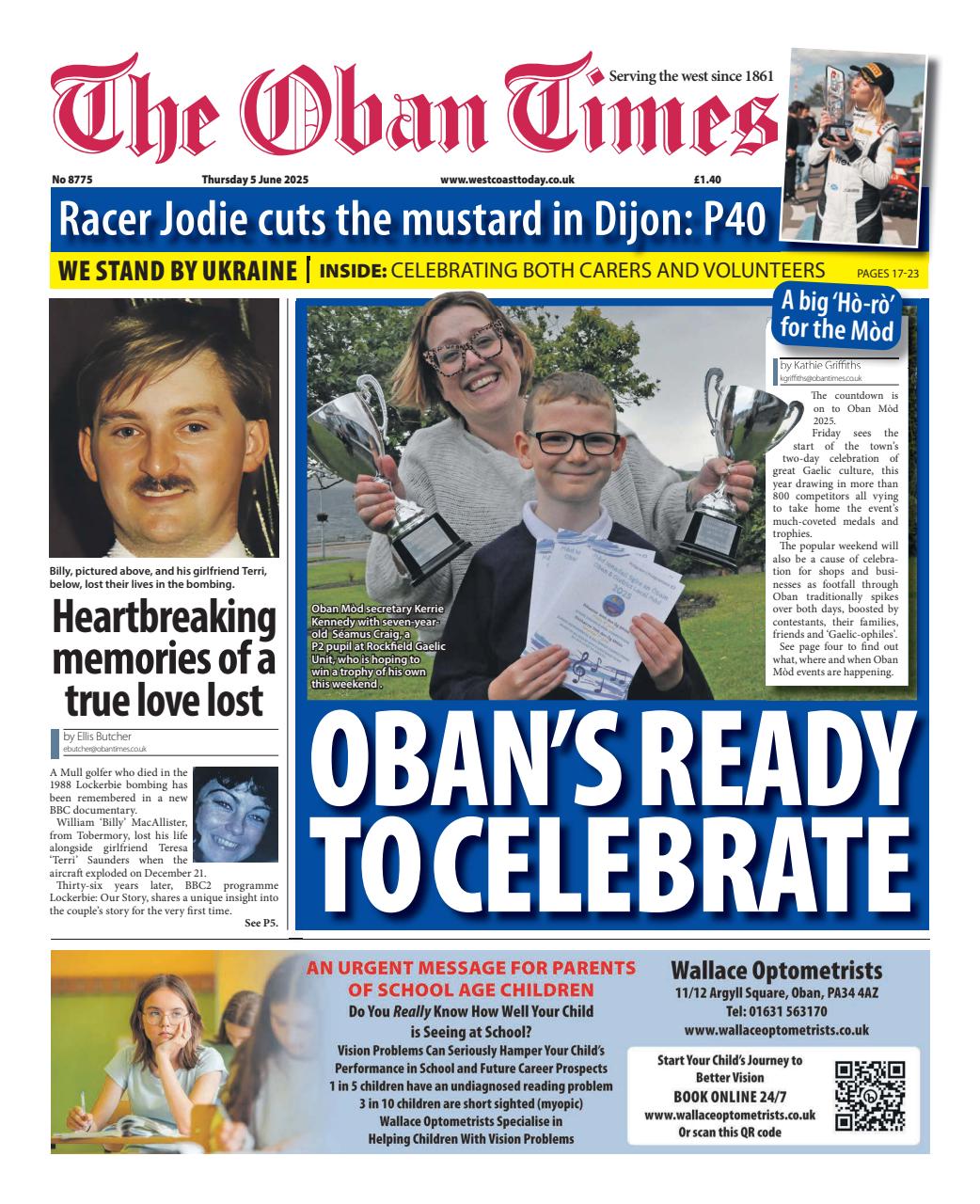 The Oban Times & Lochaber Times Preview Pages