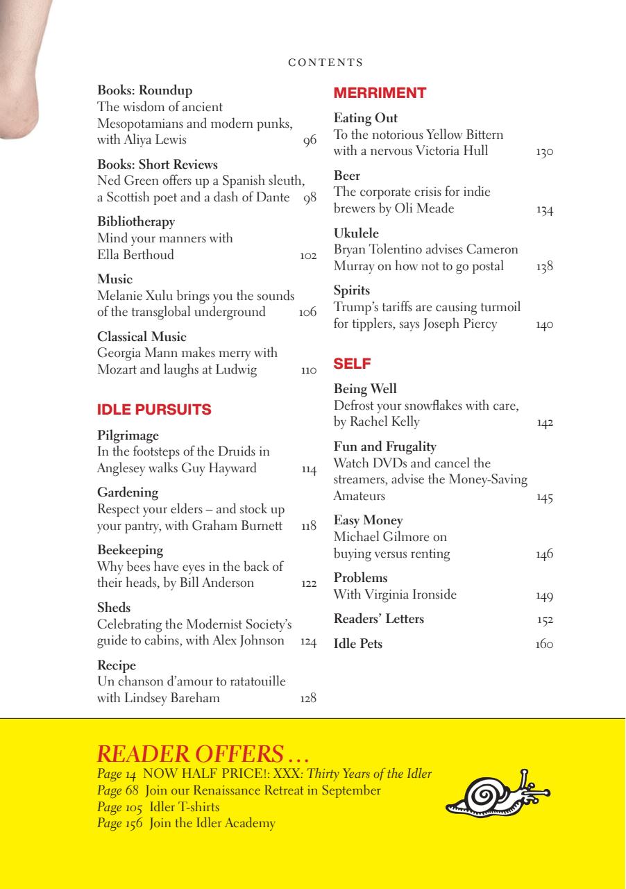 The Idler Magazine Preview Pages