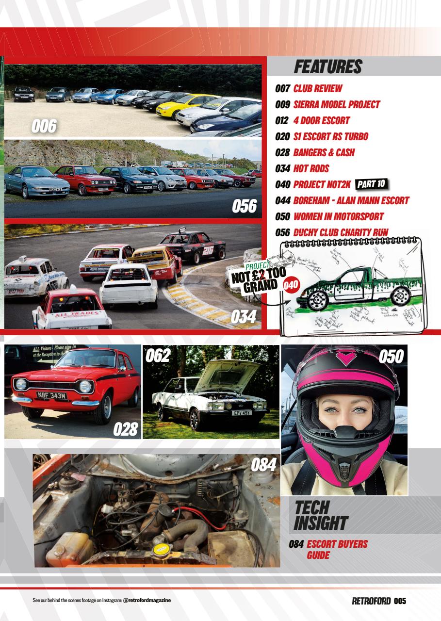 Retro Ford Preview Pages