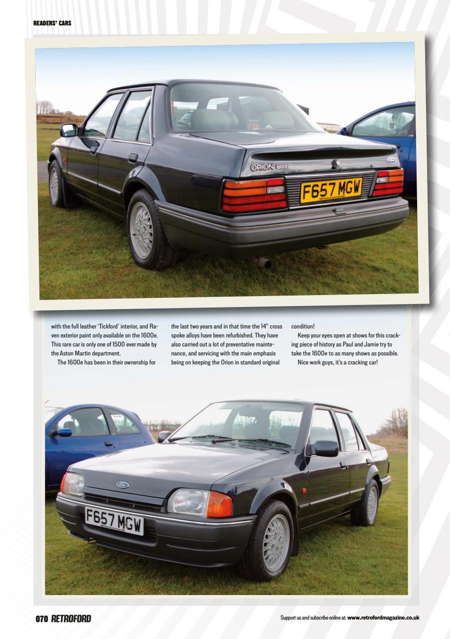 Retro Ford Preview Pages