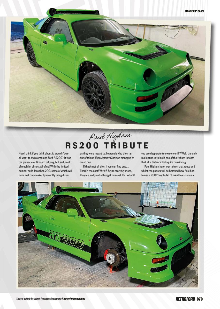 Retro Ford Preview Pages