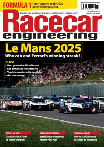 Racecar Engineering issue July 2025