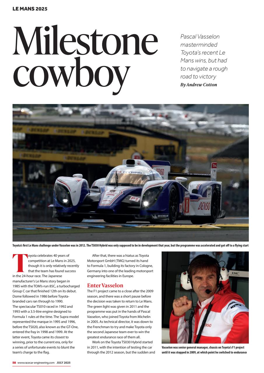 Racecar Engineering Preview Pages