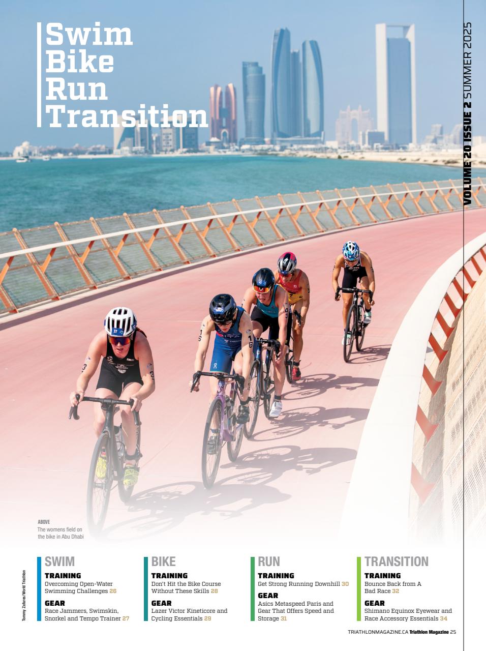 Triathlon Magazine Canada Preview Pages
