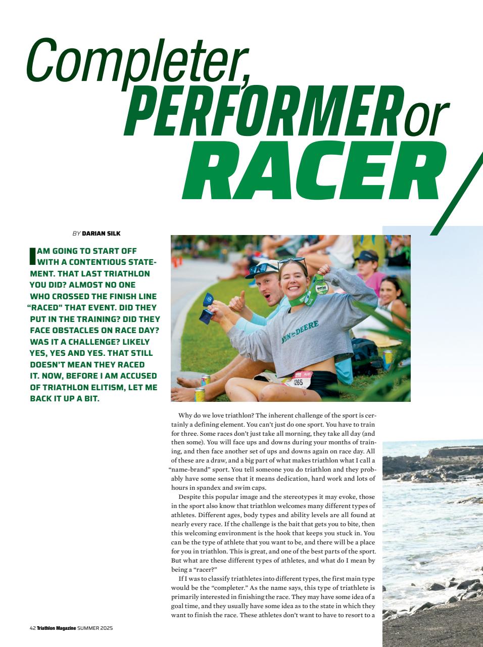 Triathlon Magazine Canada Preview Pages