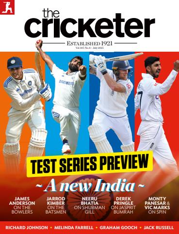 The Cricketer Magazine issue July 2025