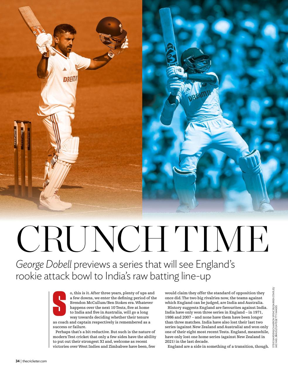 The Cricketer Magazine Preview Pages