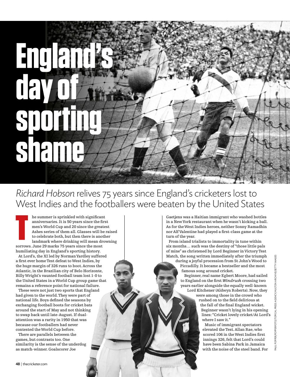 The Cricketer Magazine Preview Pages