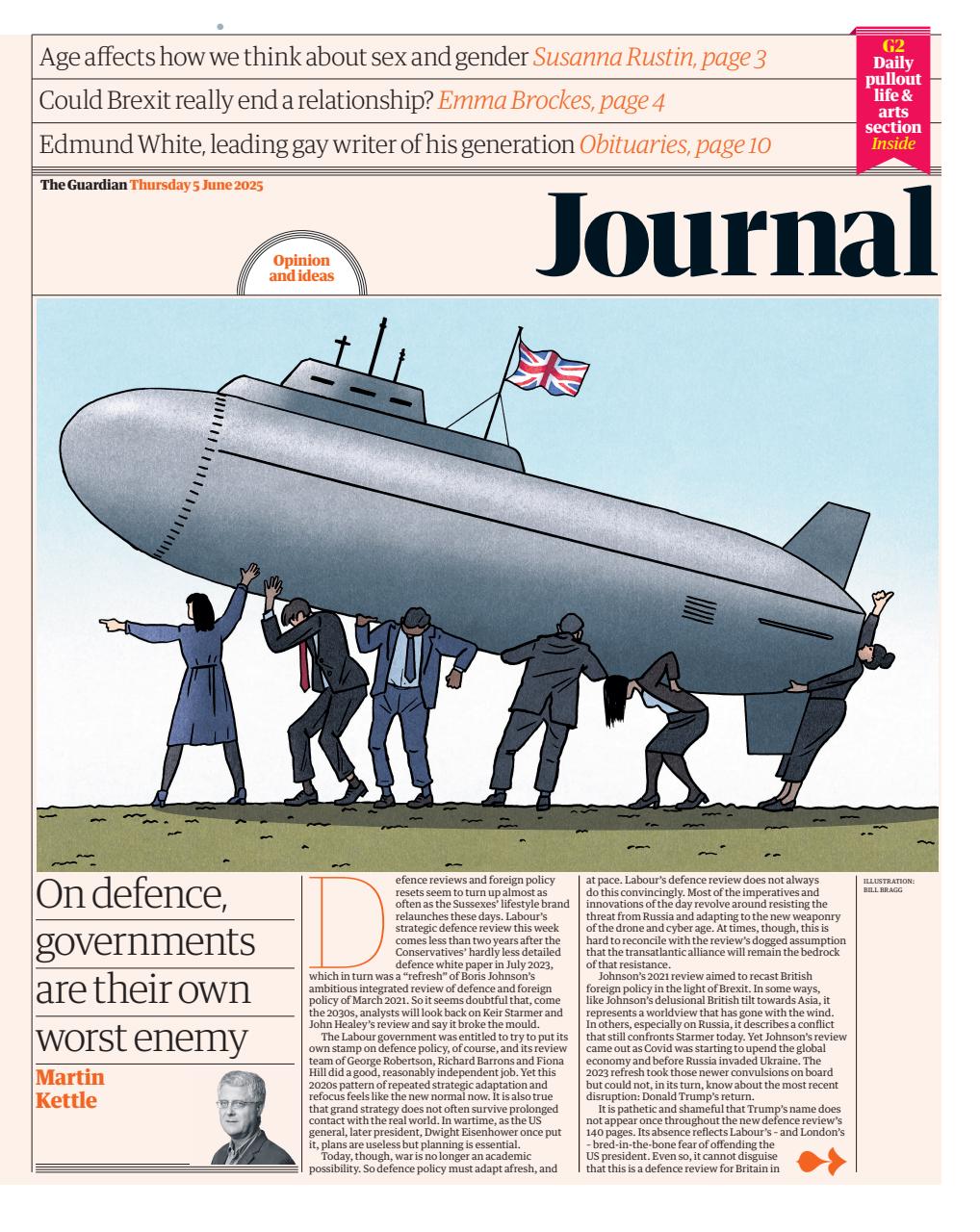 The Guardian Newspaper Preview Pages