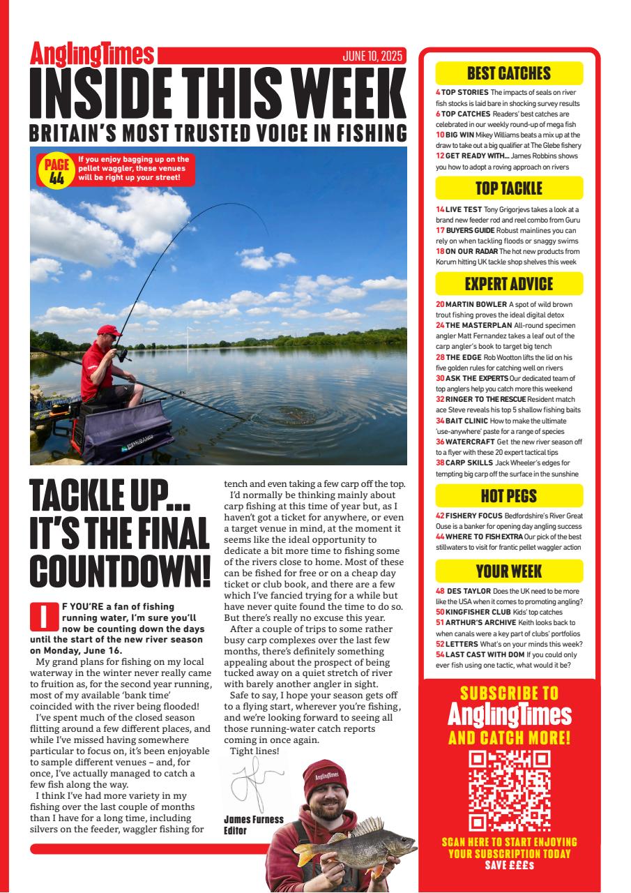 Angling Times Preview Pages