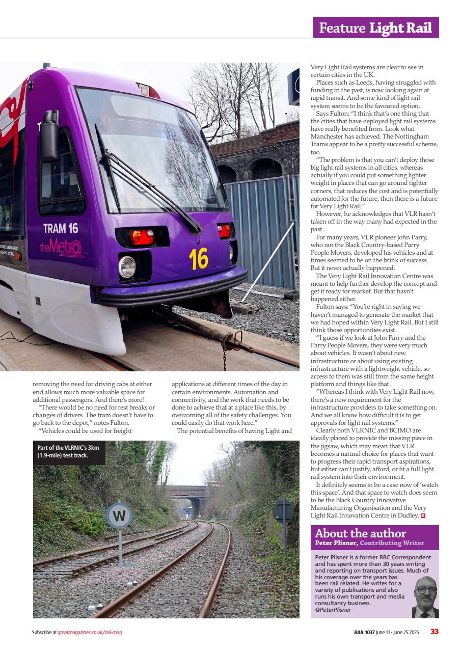 Rail Preview Pages