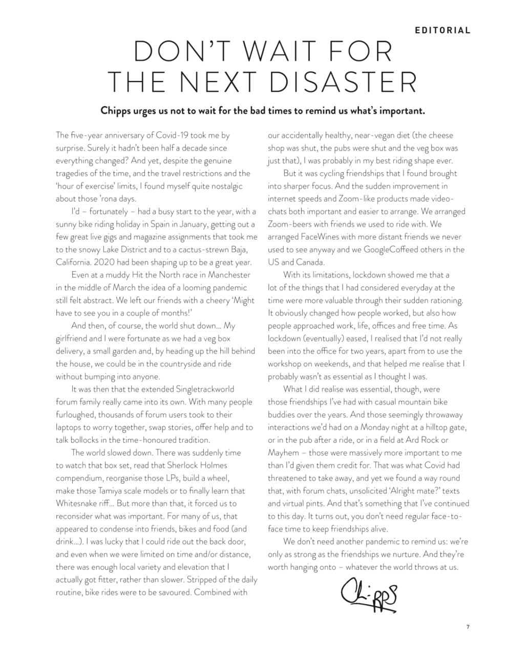 Singletrack Preview Pages