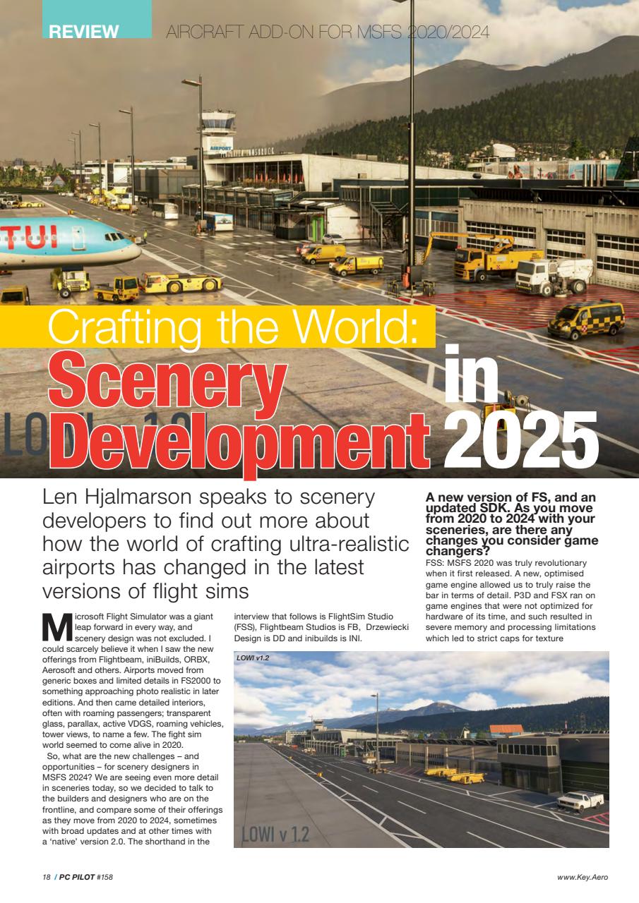 PC Pilot Preview Pages