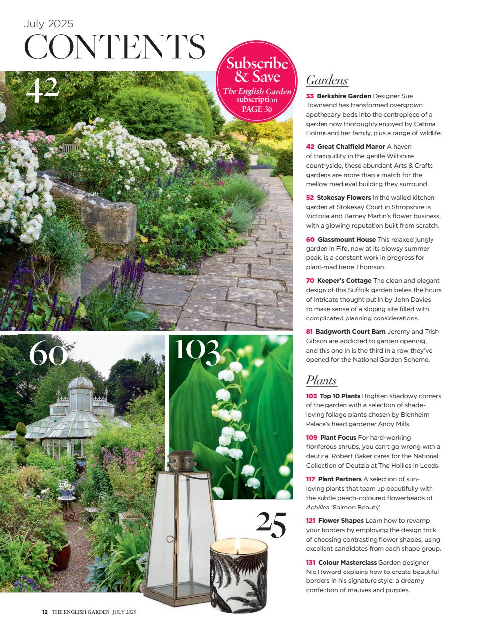 The English Garden Preview Pages