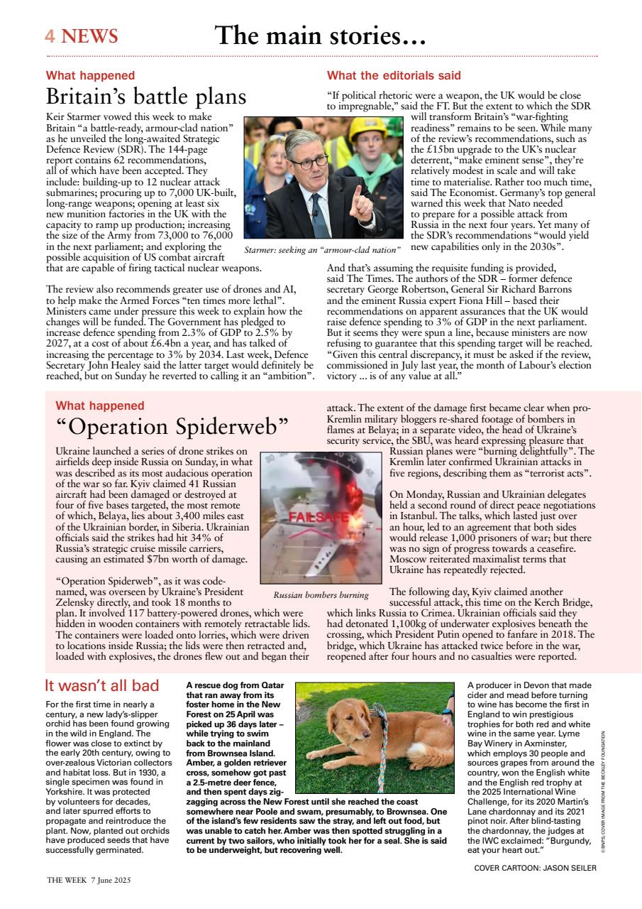 The Week Preview Pages