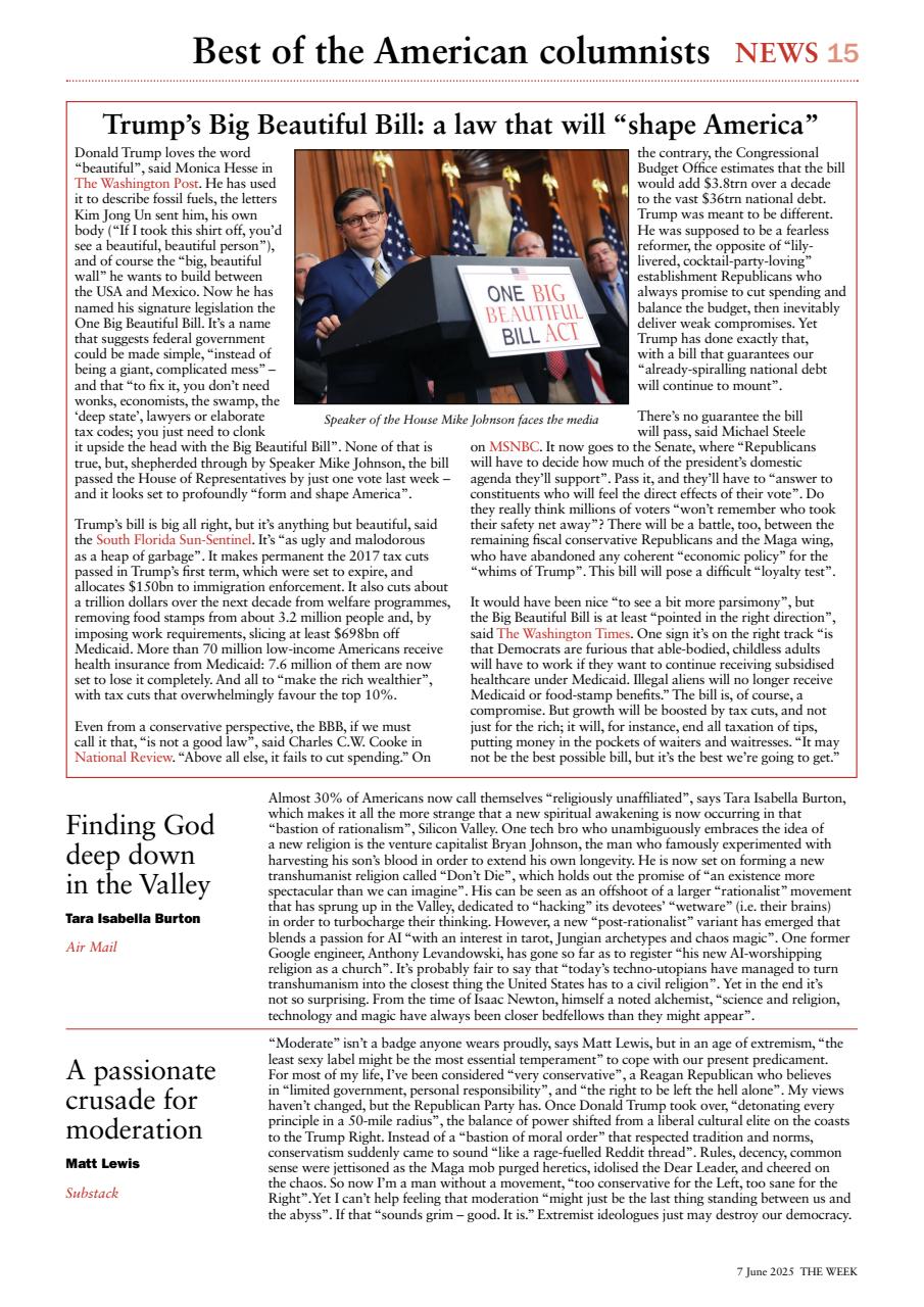 The Week Preview Pages