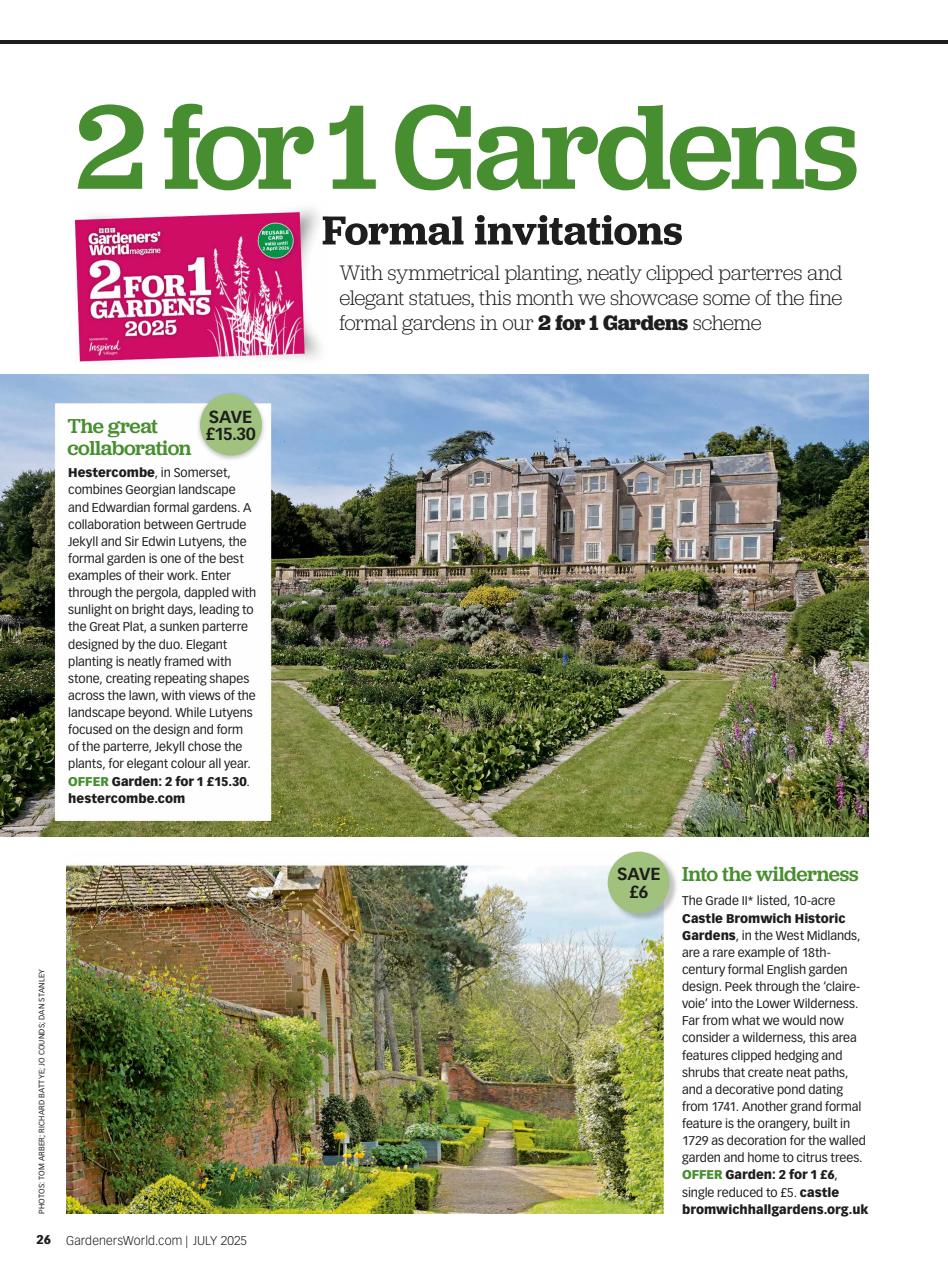BBC Gardeners’ World Magazine Preview Pages