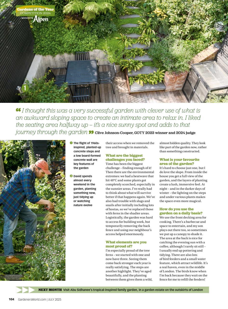BBC Gardeners’ World Magazine Preview Pages