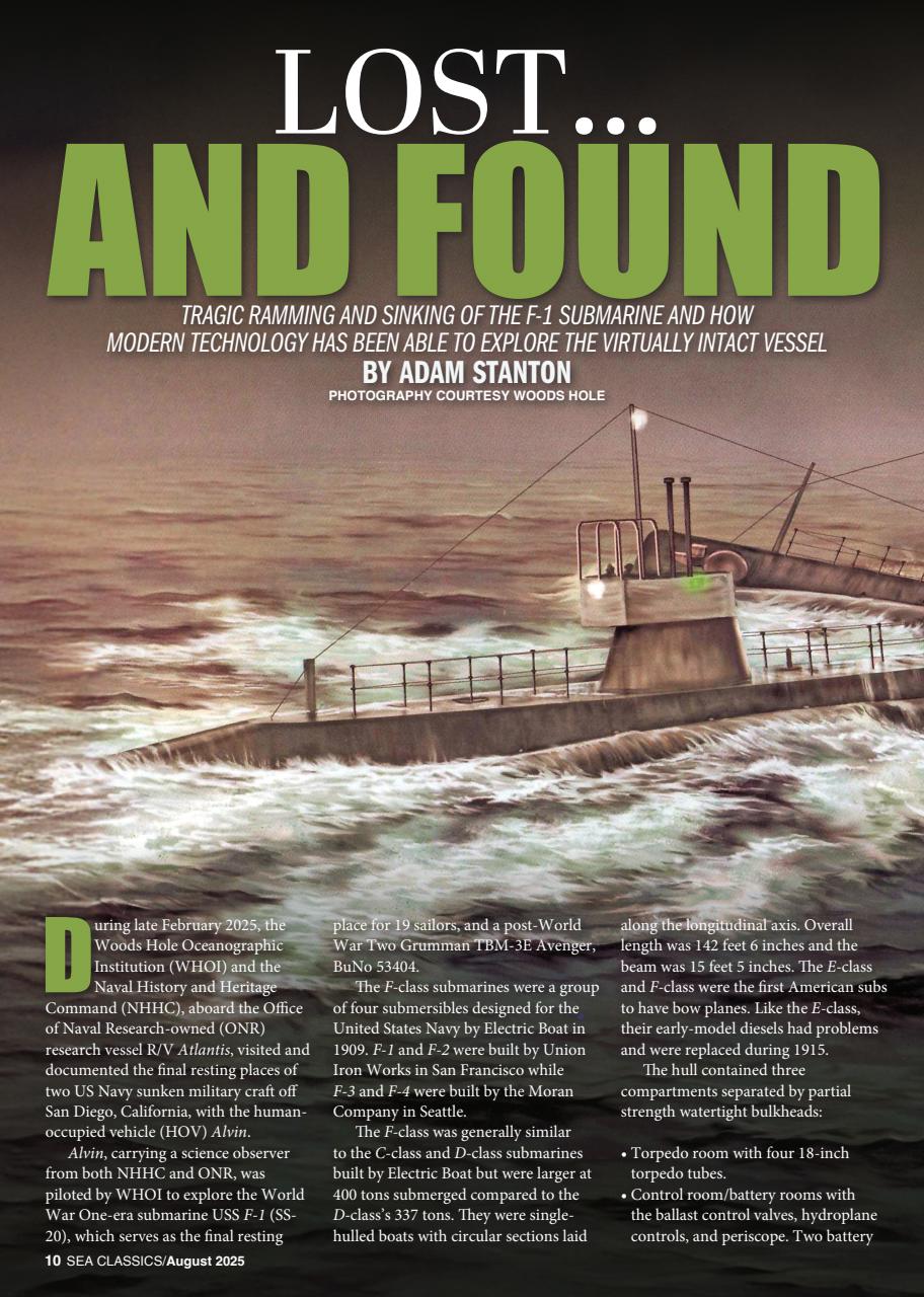 Sea Classics - Where History Sets Sail Preview Pages